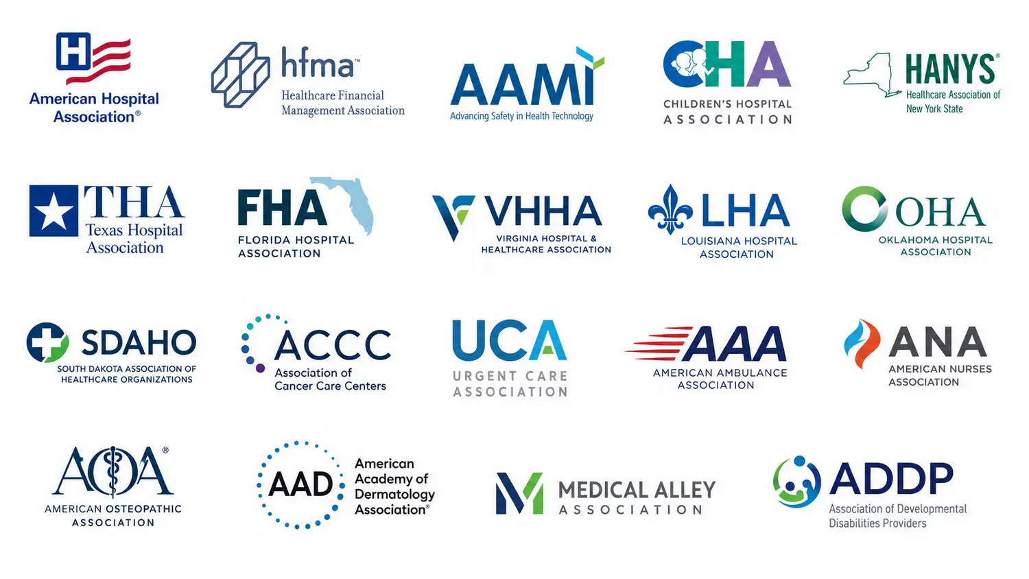 A sample of the associations Nicholas J. Webb has spoken for
