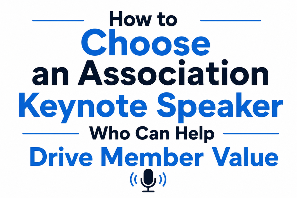 Association Keynote Speaker